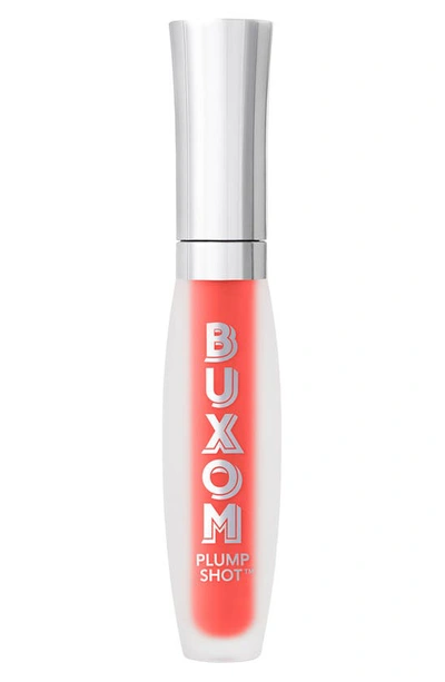 Shop Buxom Plump Shot Sheer Tint Lip Serum In Koral Kiss