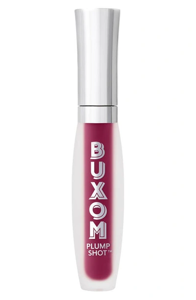 Shop Buxom Plump Shot Sheer Tint Lip Serum In Plum Power