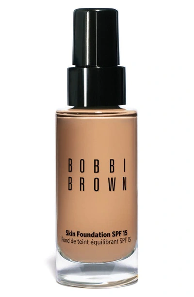 Shop Bobbi Brown Skin Oil-free Liquid Foundation With Broad Spectrum Spf 15 Sunscreen In Warm Natural (w-056 / 4.5)