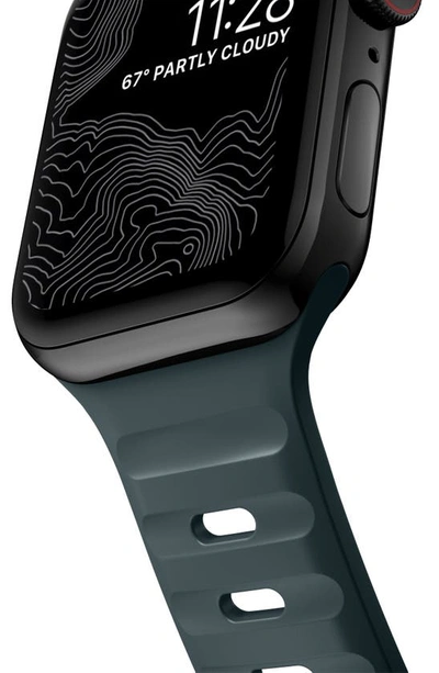 Nomad Sport Fkm Rubber 45mm Apple Watch® Watchband In Blue