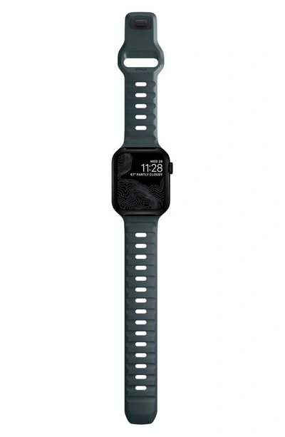 Nomad Sport Fkm Rubber 45mm Apple Watch® Watchband In Blue