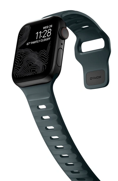 Nomad Sport Fkm Rubber 45mm Apple Watch® Watchband In Blue