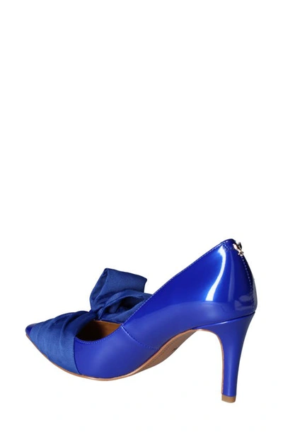 J. Reneé Hirisha Pointed Toe Pump In Cobalt