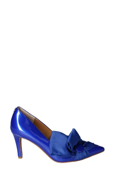 J. Reneé Hirisha Pointed Toe Pump In Cobalt