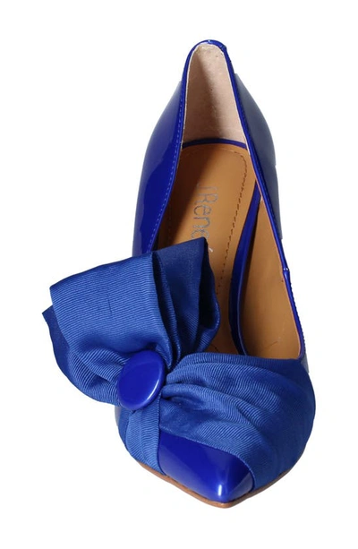 J. Reneé Hirisha Pointed Toe Pump In Cobalt