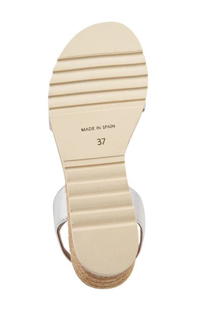 Andre Assous Neveah Espadrille Sandal In Silver