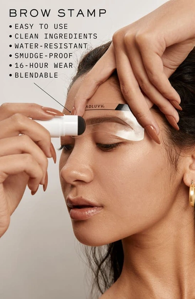 Madluvv Brow Stamp Kit In Brunette