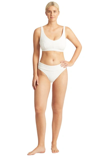 Shop Sea Level E- & F-cup Underwire Bikini Top In White