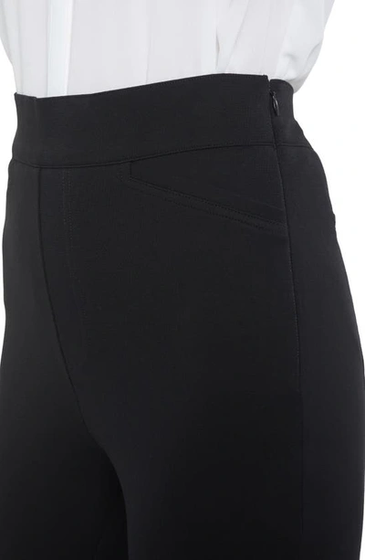Shop Nydj Crop Straight Leg Pants In Black