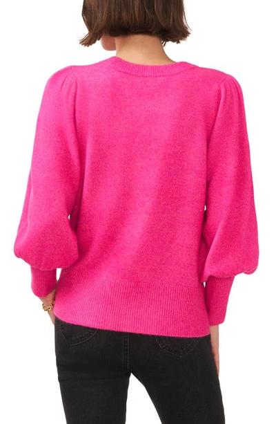 Chaus Cozy Balloon Sleeve Sweater In Paradox