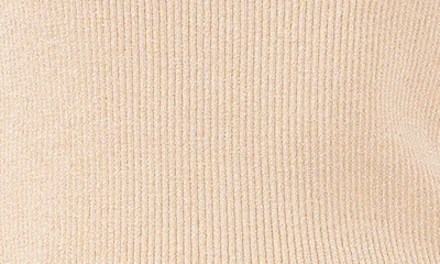Chaus Metallic Turtleneck Sweater In Gold Lurex