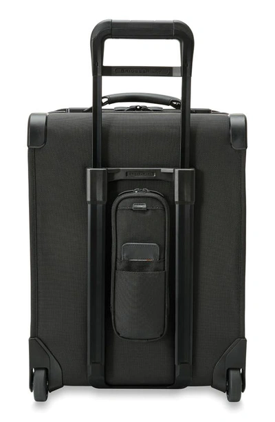 Shop Briggs & Riley Baseline Global 21-inch 2-wheel Carry-on In Black