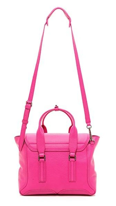 Shop 3.1 Phillip Lim Pashli Medium Satchel In Fuchsia