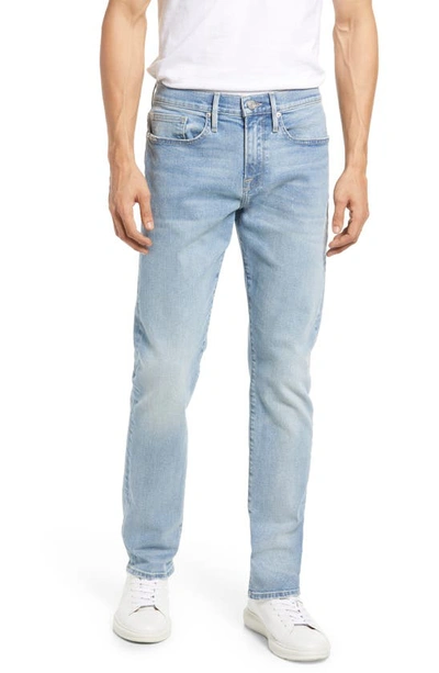 Shop Frame L'homme Slim Fit Jeans In Glass Beach