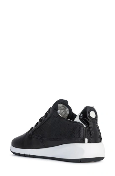 Shop Geox Aerantis Sneaker In Black Leather