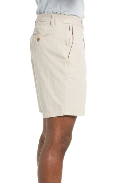 Shop Bonobos Washed Stretch Cotton Chino Shorts In Oat Milk