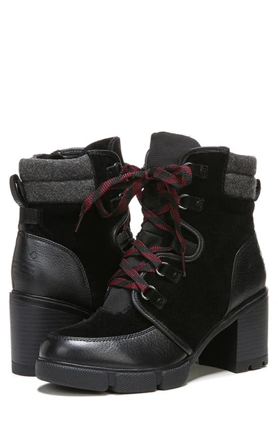 Shop Naturalizer Myla Lace-up Boot In Black