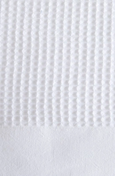 Woven & Weft Soft Cotton All-season Waffle Weave Throw Blanket In White