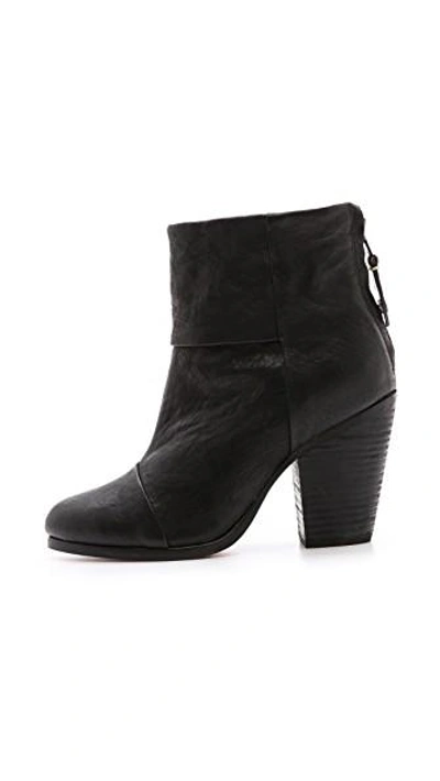 Shop Rag & Bone Classic Newbury Booties In Black