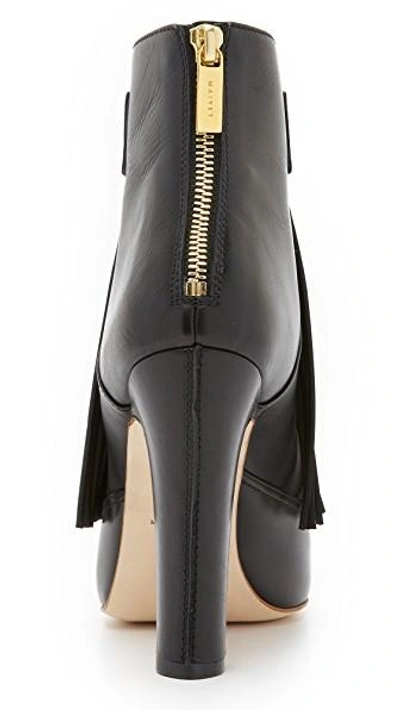 Shop Maiyet Blake Fringe High Heel Booties In Black