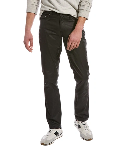 Shop John Varvatos Regular Fit Black Straight Leg Jean