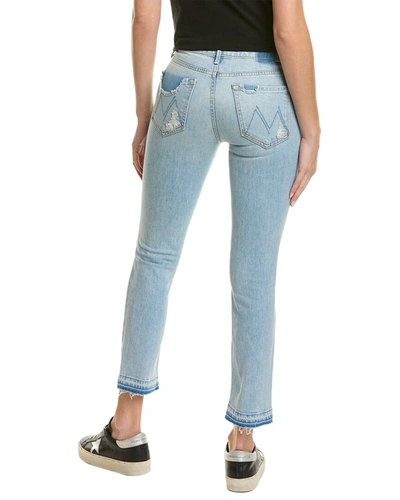 Shop Mother The Rascal Vacation Temptation Ankle Jean In Blue