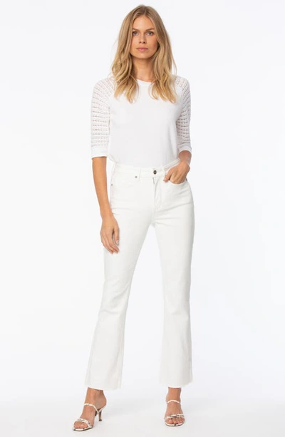 Shop Nydj Coolmax® Slim Ankle Bootcut Jeans In Optic White