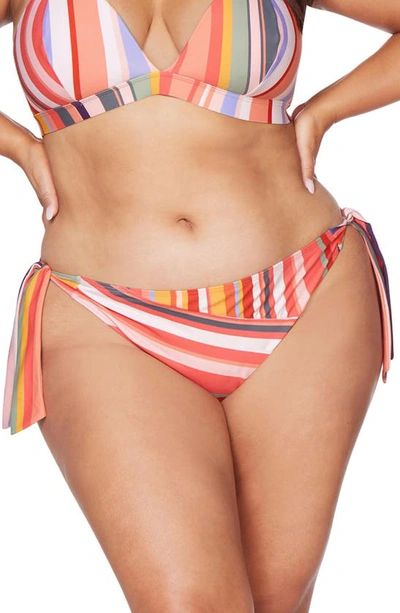 Shop Artesands Carnivale Klee Side Tie Bikini Bottoms In Multi