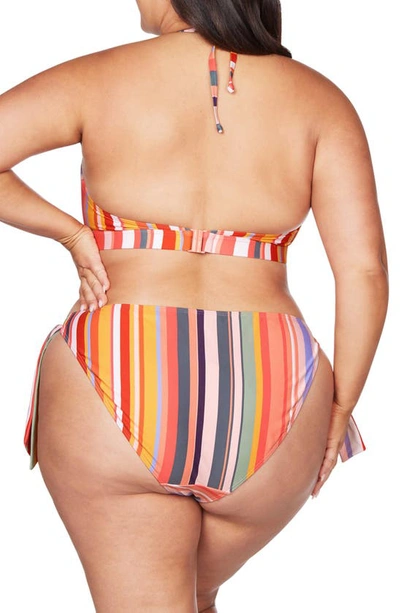 Shop Artesands Carnivale Klee Side Tie Bikini Bottoms In Multi