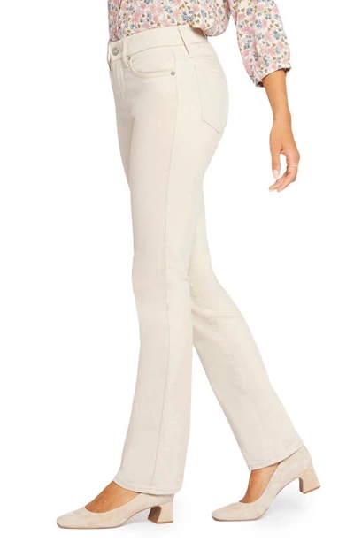 Shop Nydj Marilyn Waist Match Straight Leg Jeans In Feather