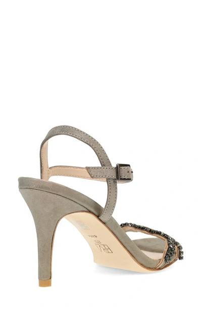 Shop Pelle Moda Rois Sandal In Pewter