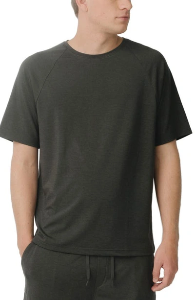 Shop Cozy Earth Ultrasoft Raglan T-shirt In Charcoal