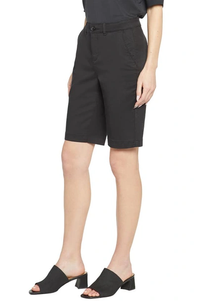 Nydj Tailored Bermuda Shorts In Black