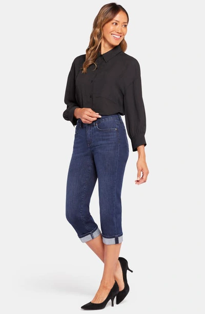 Shop Nydj Marilyn Cool Embrace Straight Crop Jeans In Inspire