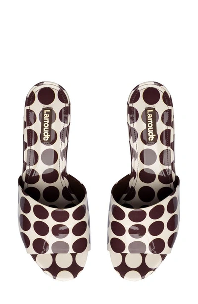 Shop Larroude Miso Platform Sandal In Brown