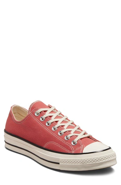 Shop Converse Chuck Taylor® All Star® 70 Low Top Sneaker In Rhubarb Pie/ Egret/ Black