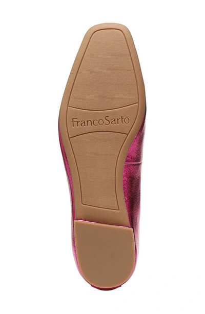 Shop Franco Sarto Vana Flat In Fuchsia Pink