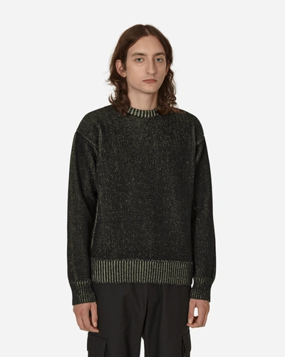 Shop Gr10k Aimless Compact Knit Sweater In Black