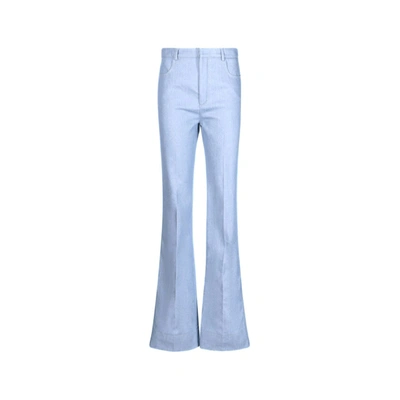 Shop Saint Laurent Denim Jeans In Blue