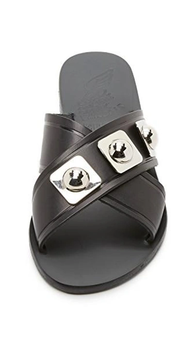 Shop Ancient Greek Sandals For Peter Pilotto Thias Slides In Black