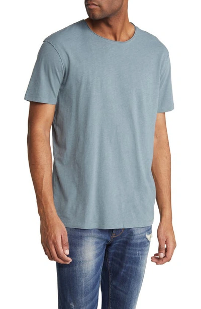 Shop Allsaints Slim Fit Crewneck T-shirt In Brunnera Blue
