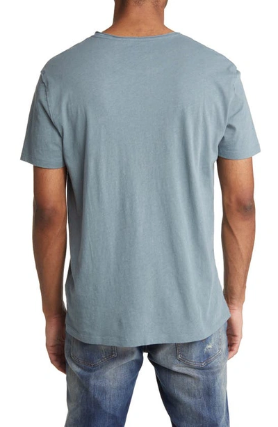 Shop Allsaints Slim Fit Crewneck T-shirt In Brunnera Blue
