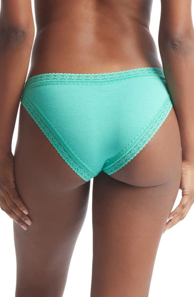 Shop Hanky Panky Dream Brazilian Bikini Panties In Euphoric (green)