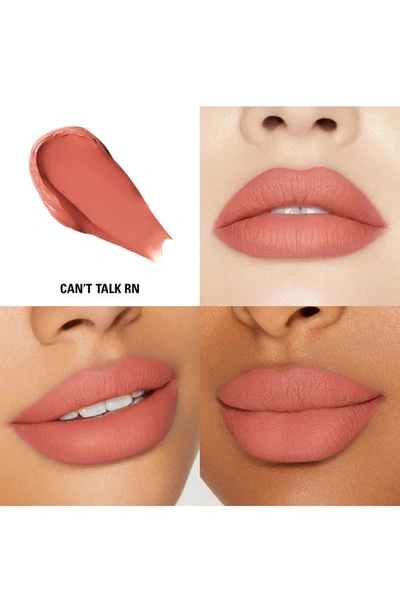 Shop Kylie Skin Matte Lip Blush Kit In Can't Talk Rn