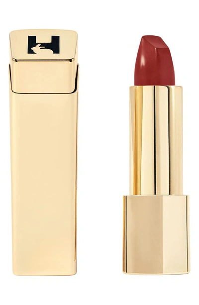 Shop Hourglass Unlocked Satin Crème Lipstick In Roar 324