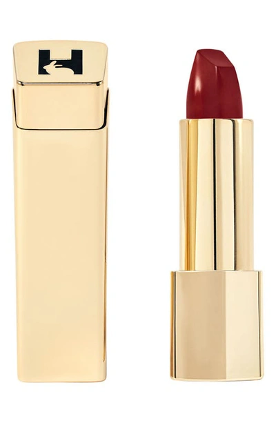 Shop Hourglass Unlocked Satin Crème Lipstick In Lava 322