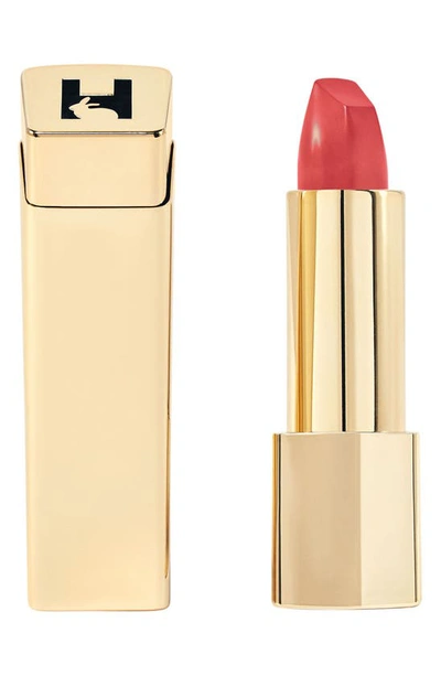 Shop Hourglass Unlocked Satin Crème Lipstick In Reef 320