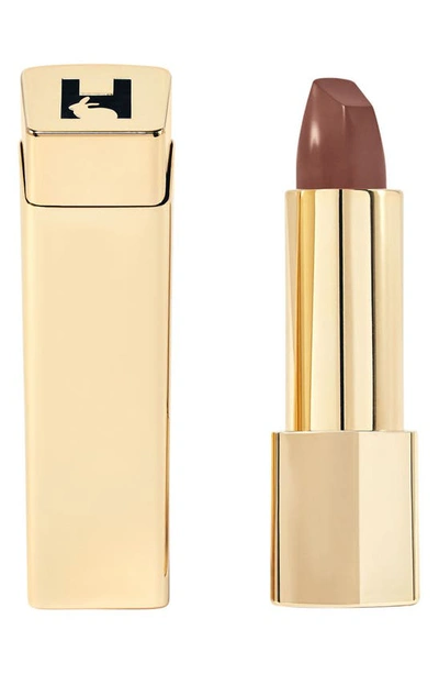 Shop Hourglass Unlocked Satin Crème Lipstick In Shore 306