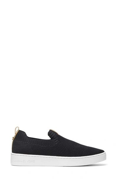 Shop Michael Michael Kors Juno Knit Sneaker In Black