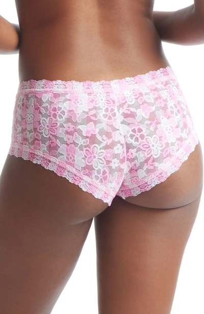 Hanky Panky Daily Lace™ Print Boyshorts In Wanderlust